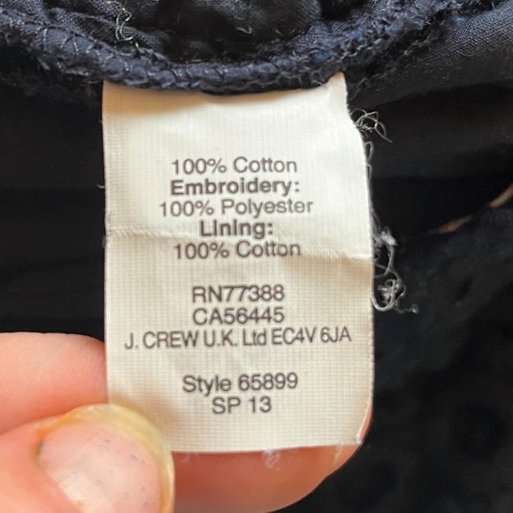 J. CREW | Women's Cafe Capri Pants Blue Size 00 - Picture 12 of 12